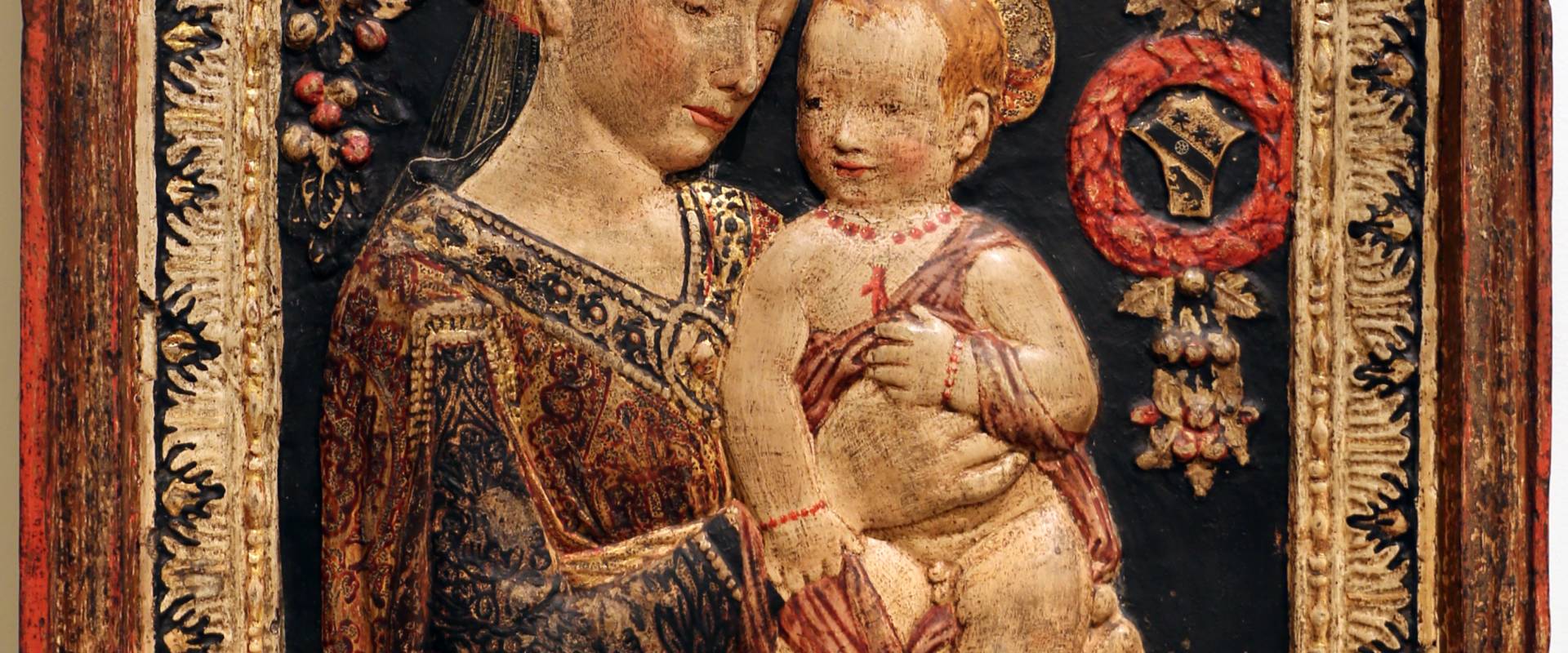 Antonio rossellino (da), madonna col bambino, stucco, 1475-1500 ca photo by Sailko